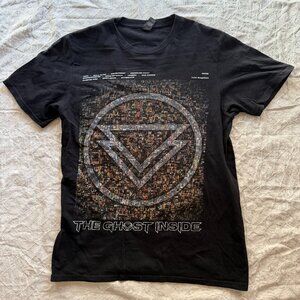 The Ghost Inside 2020 Self-Titled Album Tee - Los Angeles Mosaic Logo - Medium
